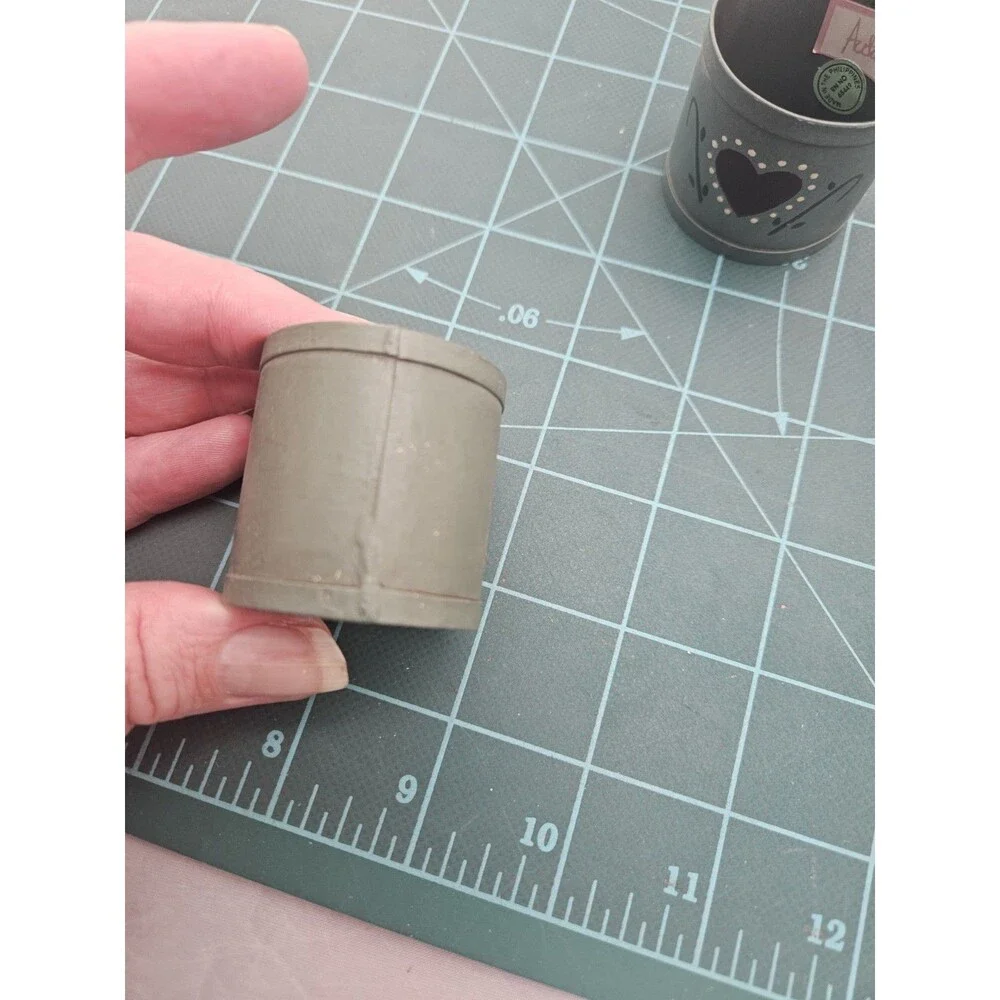 Vintage MCM Audrey Napkin Rings Set of 4 Folk Decor